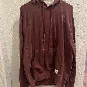 Madewell hoodie. Mens Lg. Brown